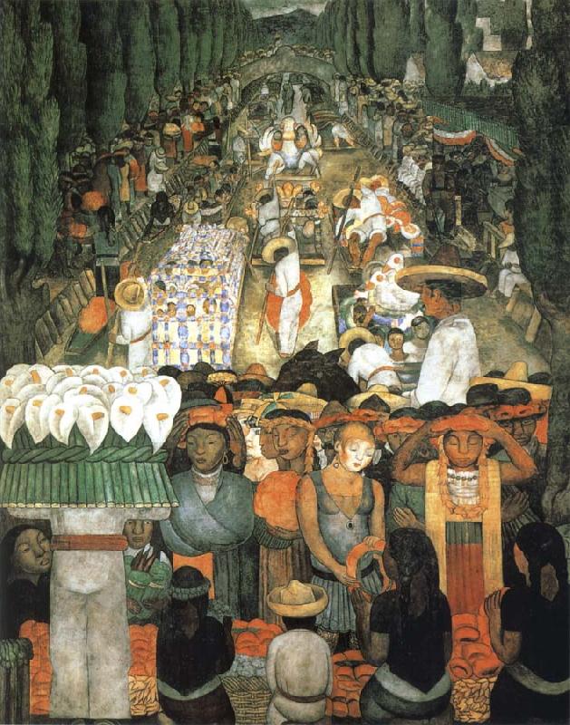 Diego Rivera Friday china oil painting image